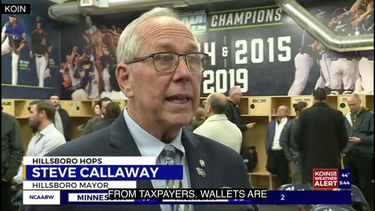 screen grab of interview with hillsboro mayor.