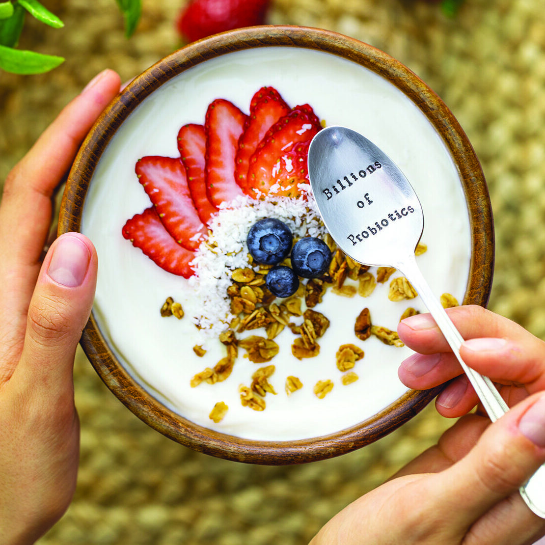 Nancys Billions of Live Probiotics Spoon Lifestyle